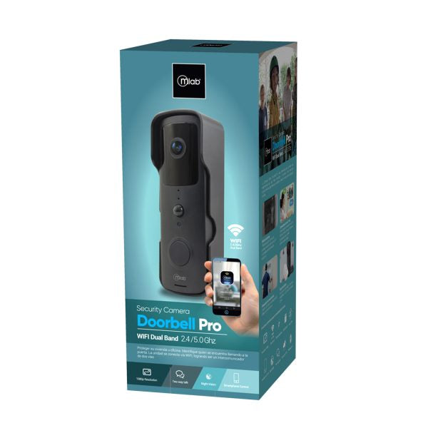 Security Cam Doorbell Pro WIFI Dual Band 2.4 / 5.0 Ghz