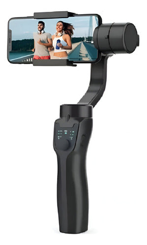 NuevoEstabilizador Gimbal Soporte Celular 3 Axis Negro Portátil