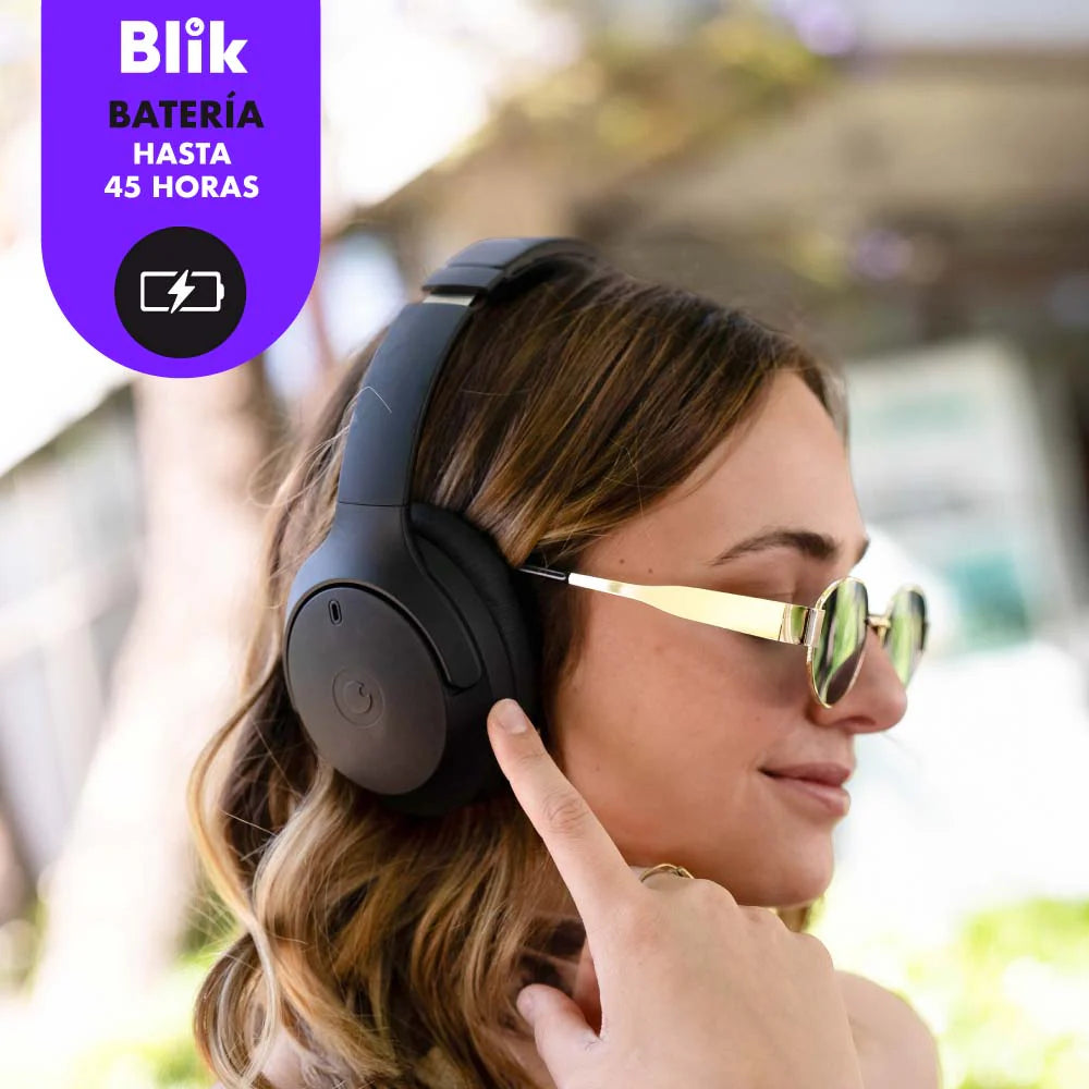 Audifonos Bluetooth Blik Essence700 Cancelación De Ruido 45H