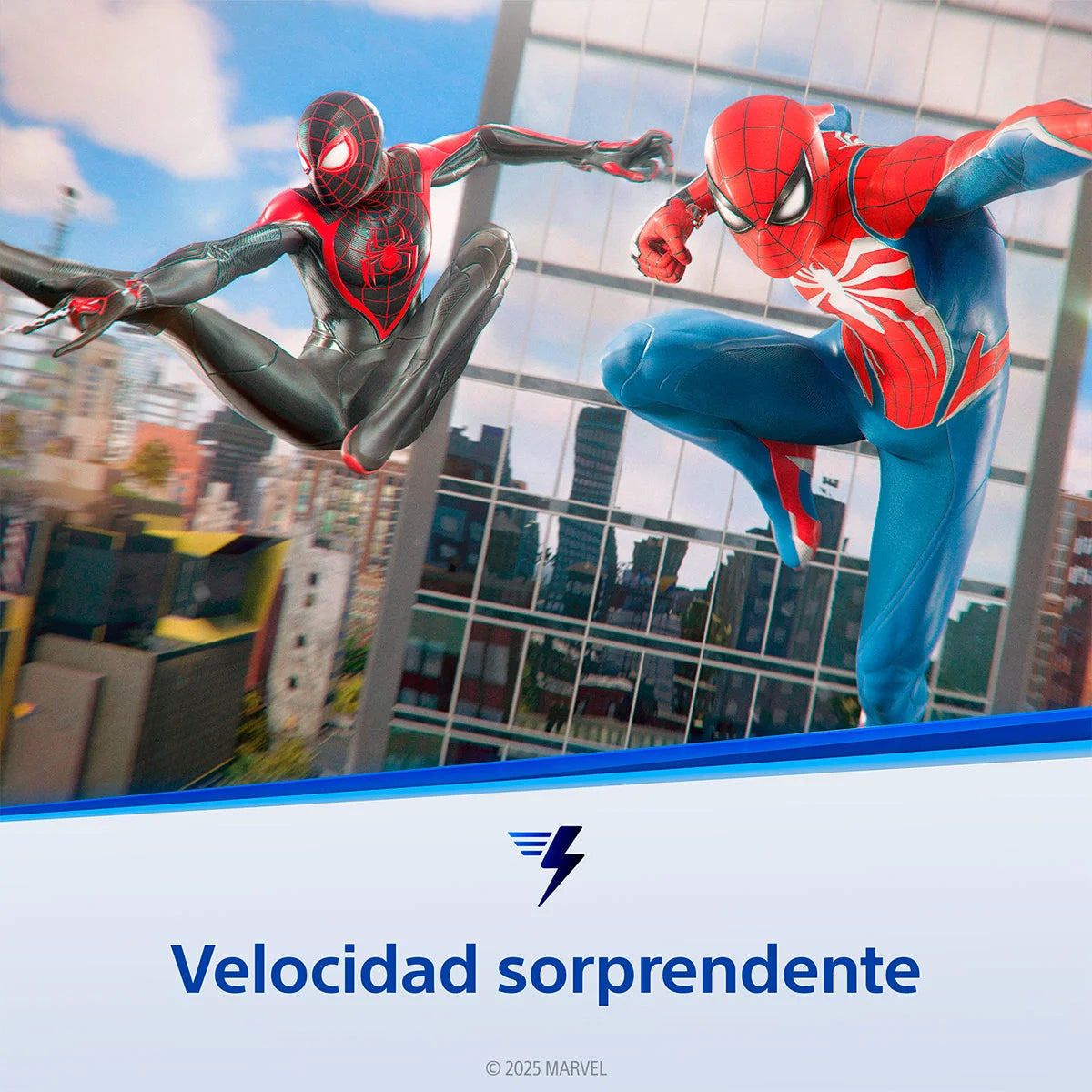 Consola PlayStation PS5 Slim Digital + 2 Juegos PS5