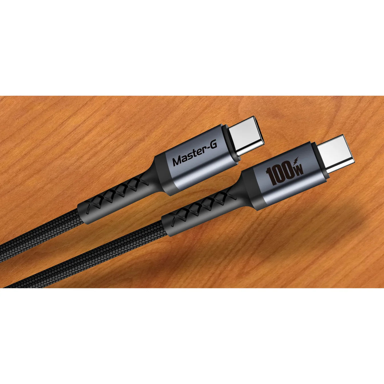 Cable De Carga Rápida Usb-C a C Antinudos 100W Master-G