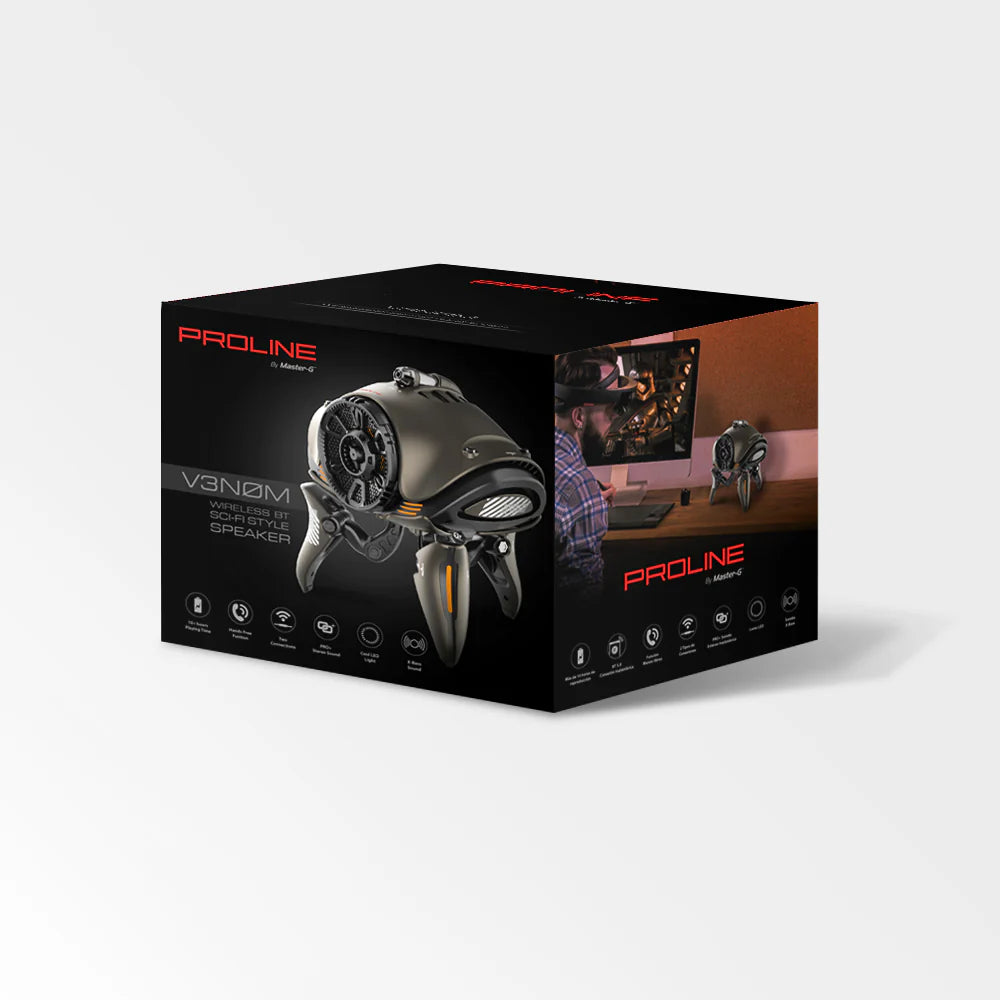 Parlante Portátil Venom Bluetooth Master-G