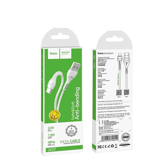 Cable de carga USB-type C Modelo Hoco X37