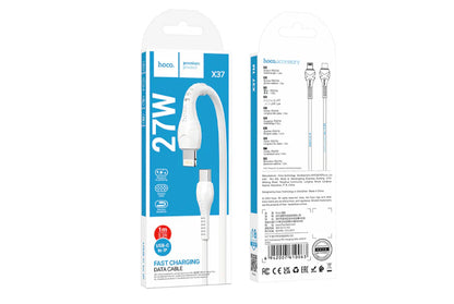 Cable de carga Tipo C a Lightning Hoco X37 27w