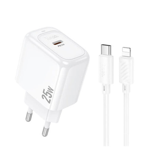 Cargador Hoco C model CS53A 25w- Cargador mas Cable