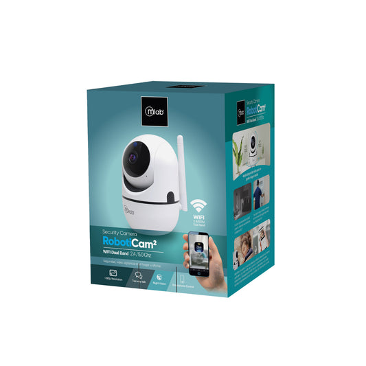 Security Cam RobotiCam2 WIFI Dual Band 2.4 / 5.0 Ghz