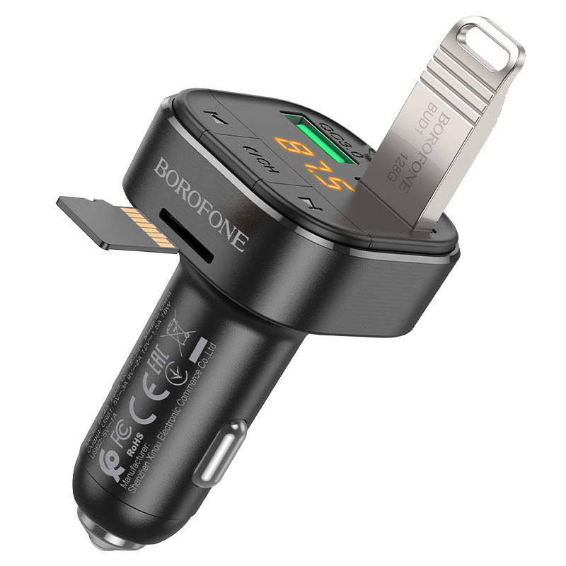 In-car charger & FM transmitter BC43 Flash