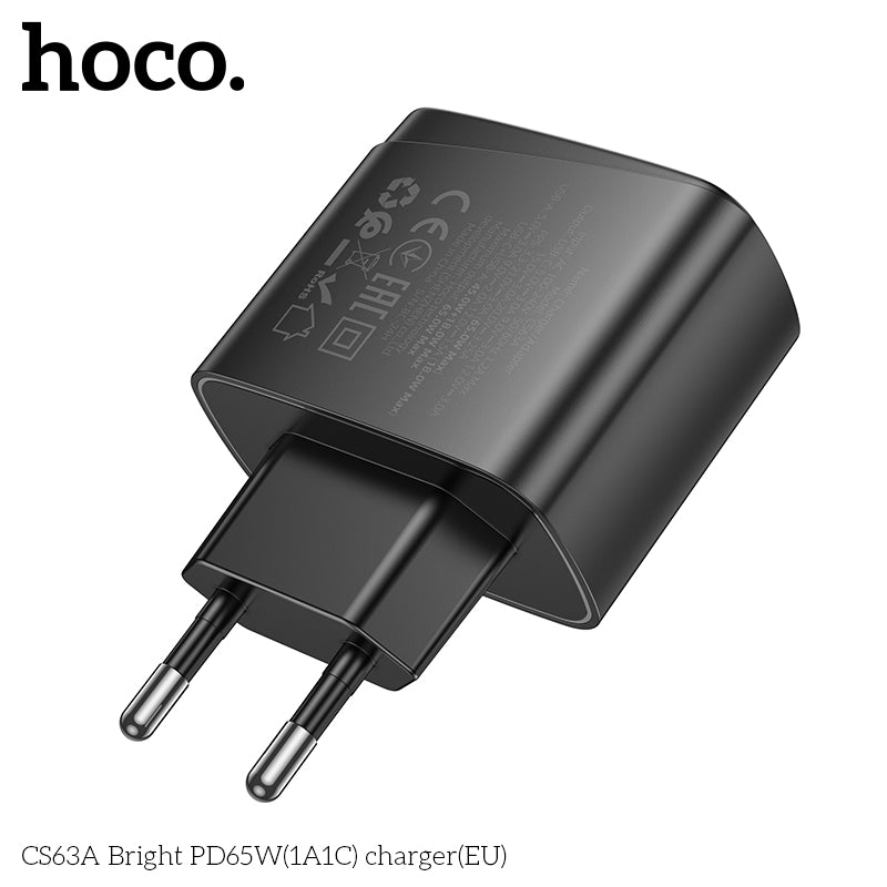 Cargador Carga Rapida Hoco Cs63a 65w