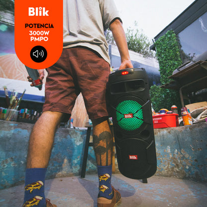 Parlante Bluetooth Karaoke Con Microfono Blik Screamer3