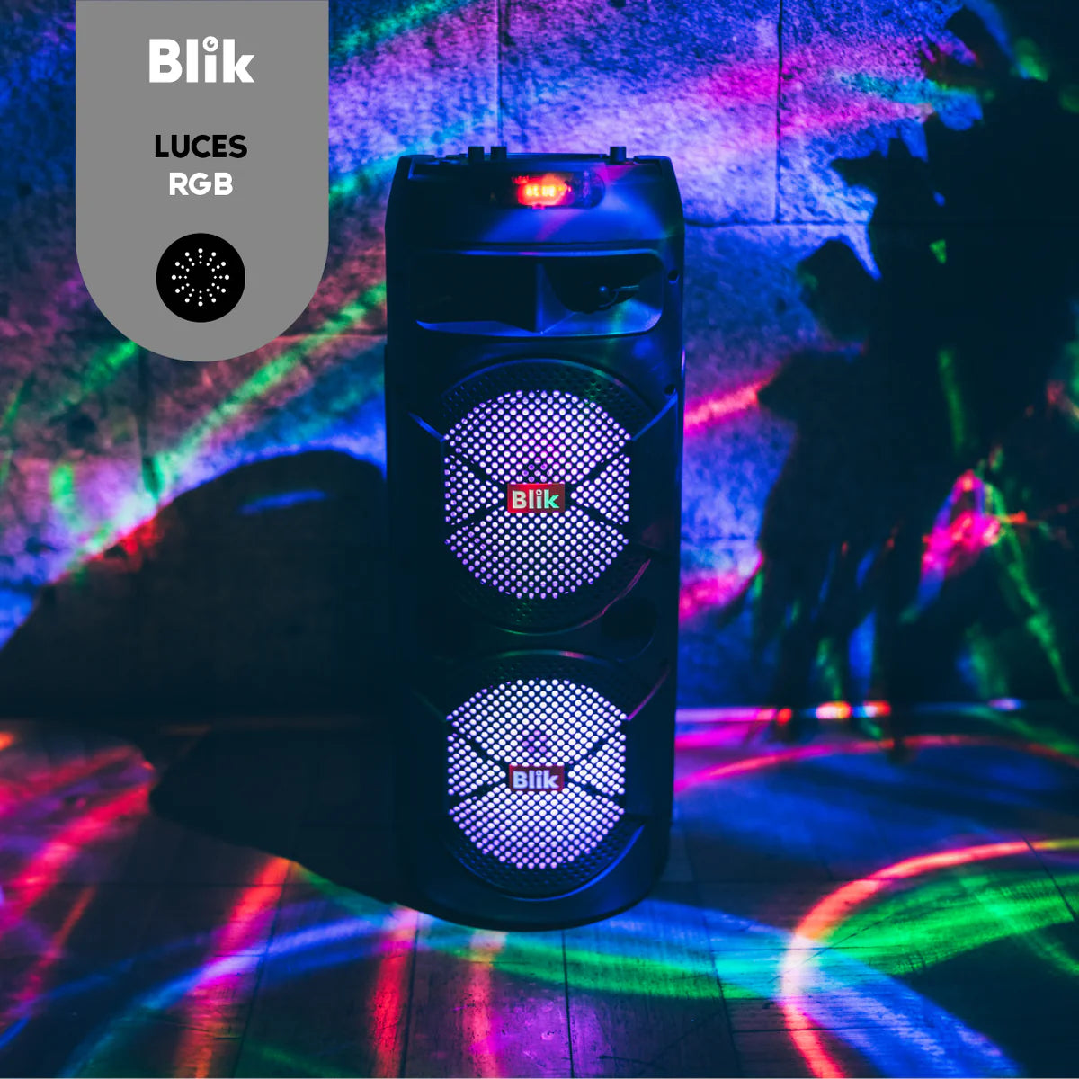 Parlante Bluetooth Karaoke Con Microfono Blik Screamer3