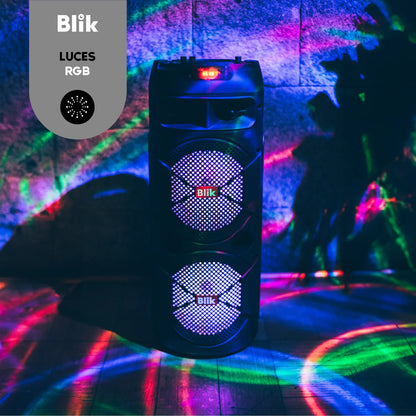 Parlante Bluetooth Karaoke Con Microfono Blik Screamer3