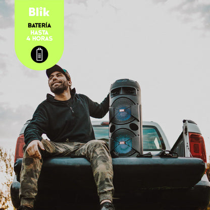 Parlante Bluetooth Karaoke Con Microfono Blik Screamer3