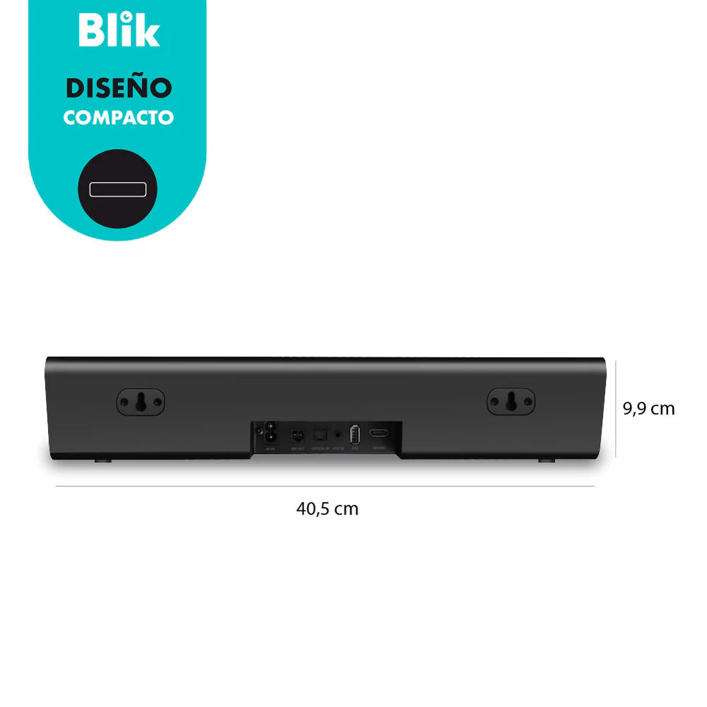Barra De Sonido Soundbar Blik Surreal80 80W