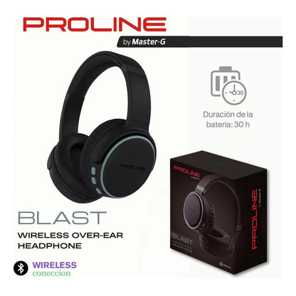 Audífonos Over Ear Stereo Bluetooth Bleast ProLine