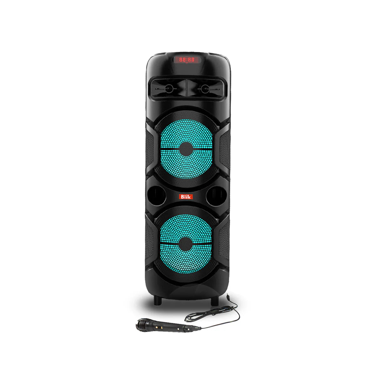 Parlante Bluetooth Karaoke Con Microfono Blik Wavemax2